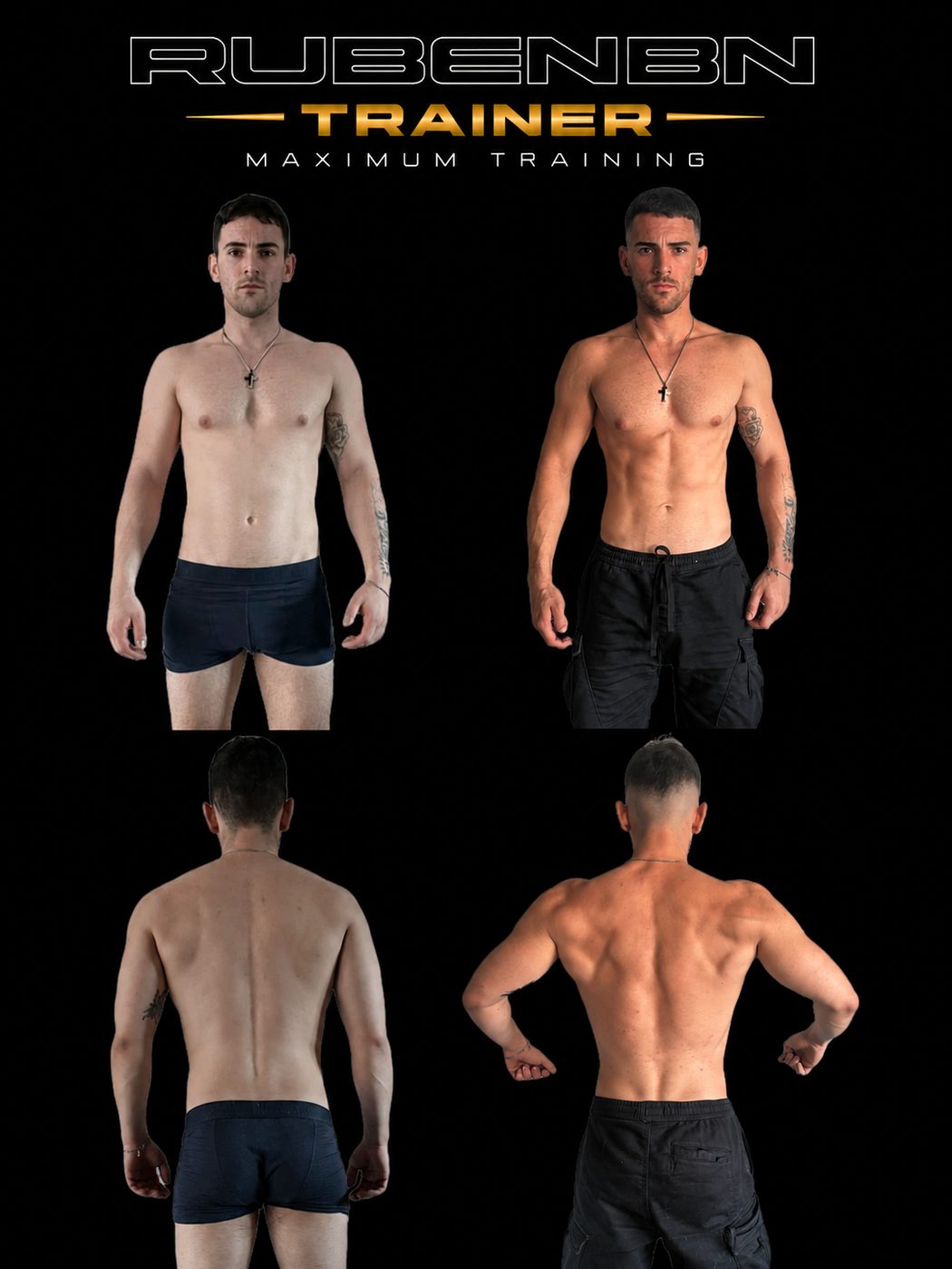 Transformación de un cliente de Rubén Pavón — antes y después, caso 12