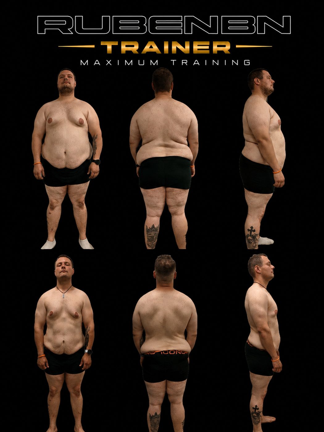 Transformación de un cliente de Rubén Pavón — antes y después, caso 13